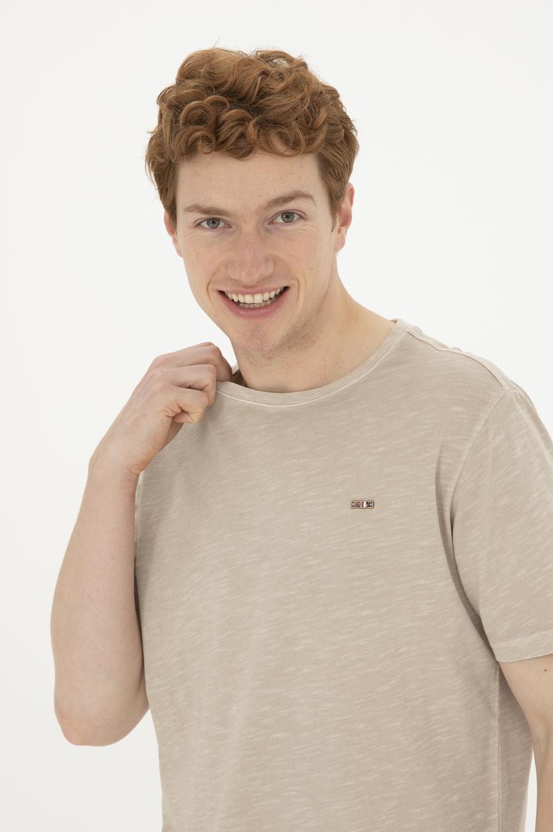 Erkek Taş Basic Tişört