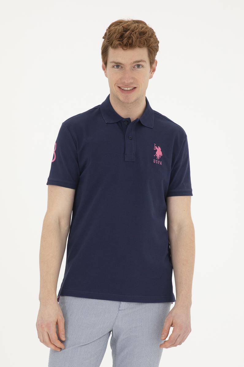 Erkek Lacivert Basic Tişört