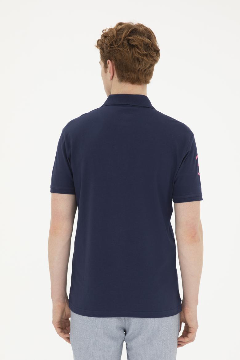 Erkek Lacivert Basic Tişört - 50263004015