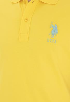 Erkek Sarı Basic Tişört - 50263004032