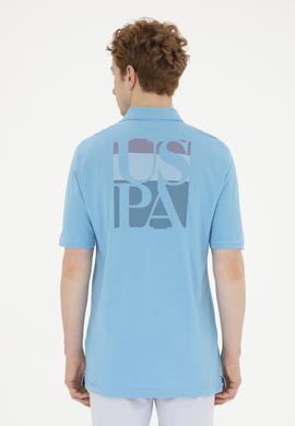 Erkek Regular Fit Polo Yaka Turkuaz Tişört - 50263420053