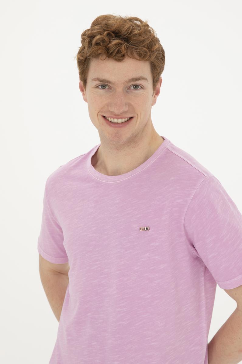 Erkek Manolya Basic Tişört