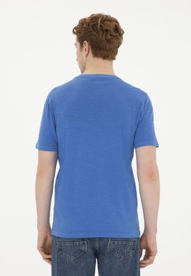 Erkek Saks Basic Tişört - 50263476164