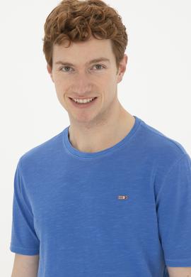 Erkek Saks Basic Tişört - 50263476164