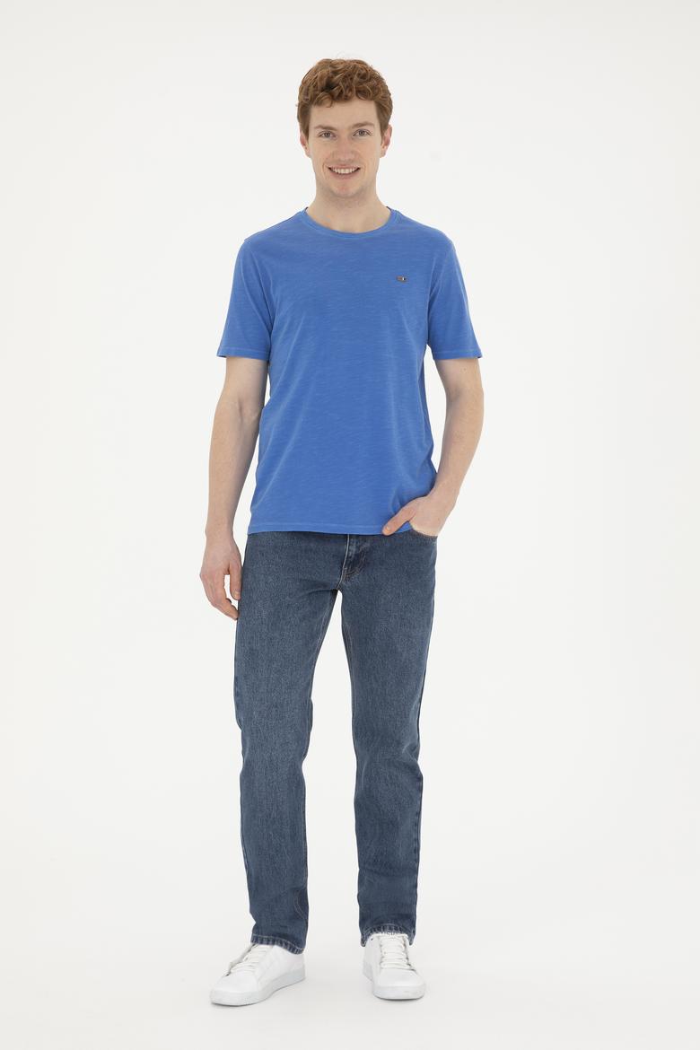 Erkek Saks Basic Tişört - 50263476164