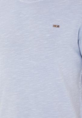 Erkek Mavi Basic Tişört - 50263476193