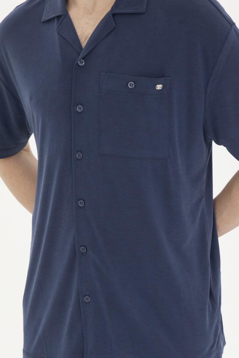 Erkek Lacivert Tişört - 50267009006