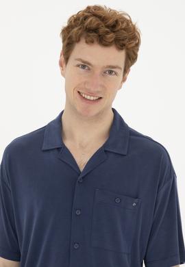 Erkek Lacivert Tişört - 50267009006