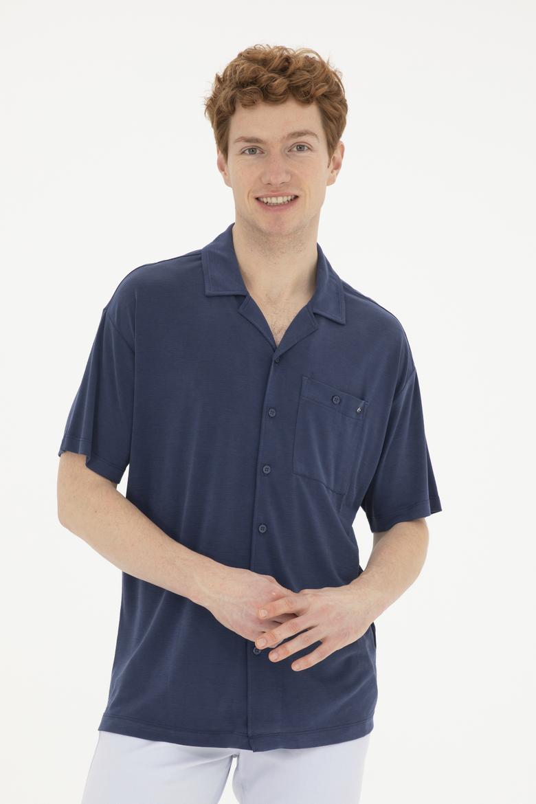 Erkek Lacivert Tişört