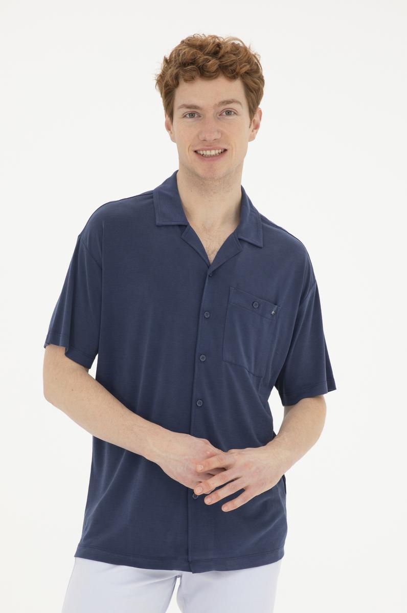 Erkek Lacivert Tişört