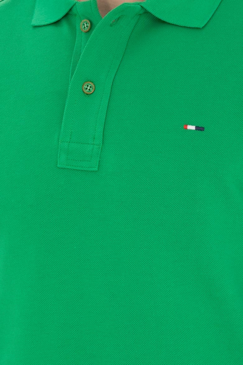 Erkek Elma Yeşili Basic Polo Yaka Tişört - 50267011100