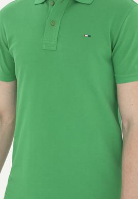 Erkek Elma Yeşili Basic Polo Yaka Tişört - 50267011100