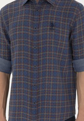 Erkek Kırmızı Uzun Kollu Gömlek - 50283793003