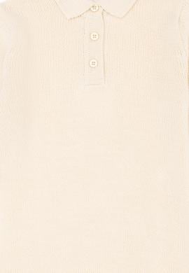 Kız Çocuk Krem Triko Elbise - 50276996001