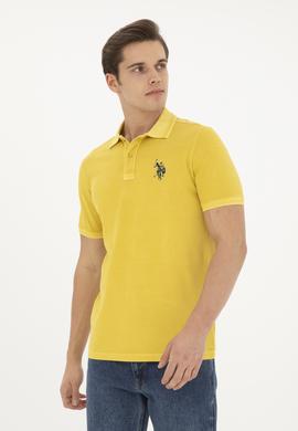 Erkek Safran Basic Polo Yaka Tişört - 50248553040