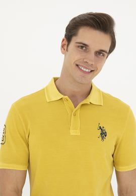 Erkek Safran Basic Polo Yaka Tişört - 50248553040