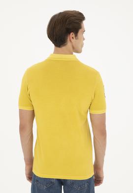 Erkek Safran Basic Polo Yaka Tişört - 50248553040