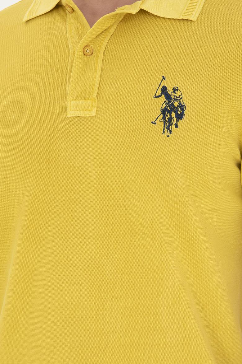 Erkek Safran Basic Polo Yaka Tişört - 50248553040