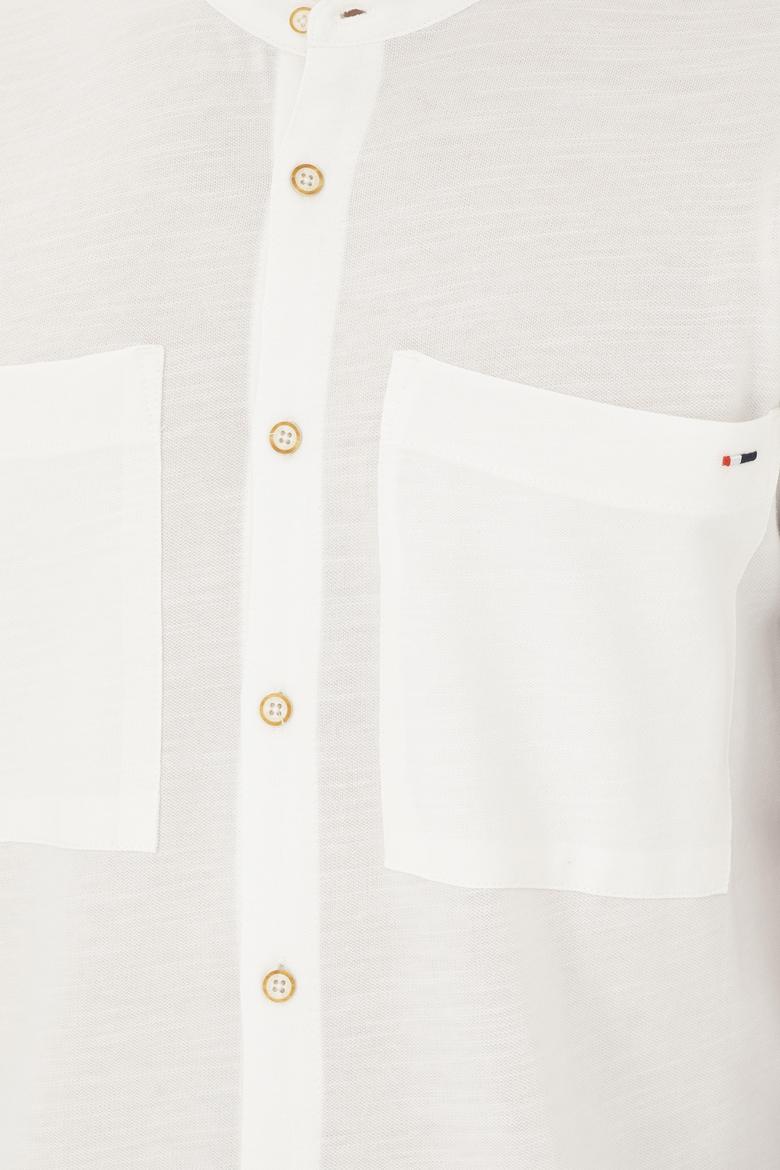 Erkek Ekru Örme Hırka - 50282234041