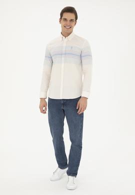 Erkek Bej Gömlek - 50282877003