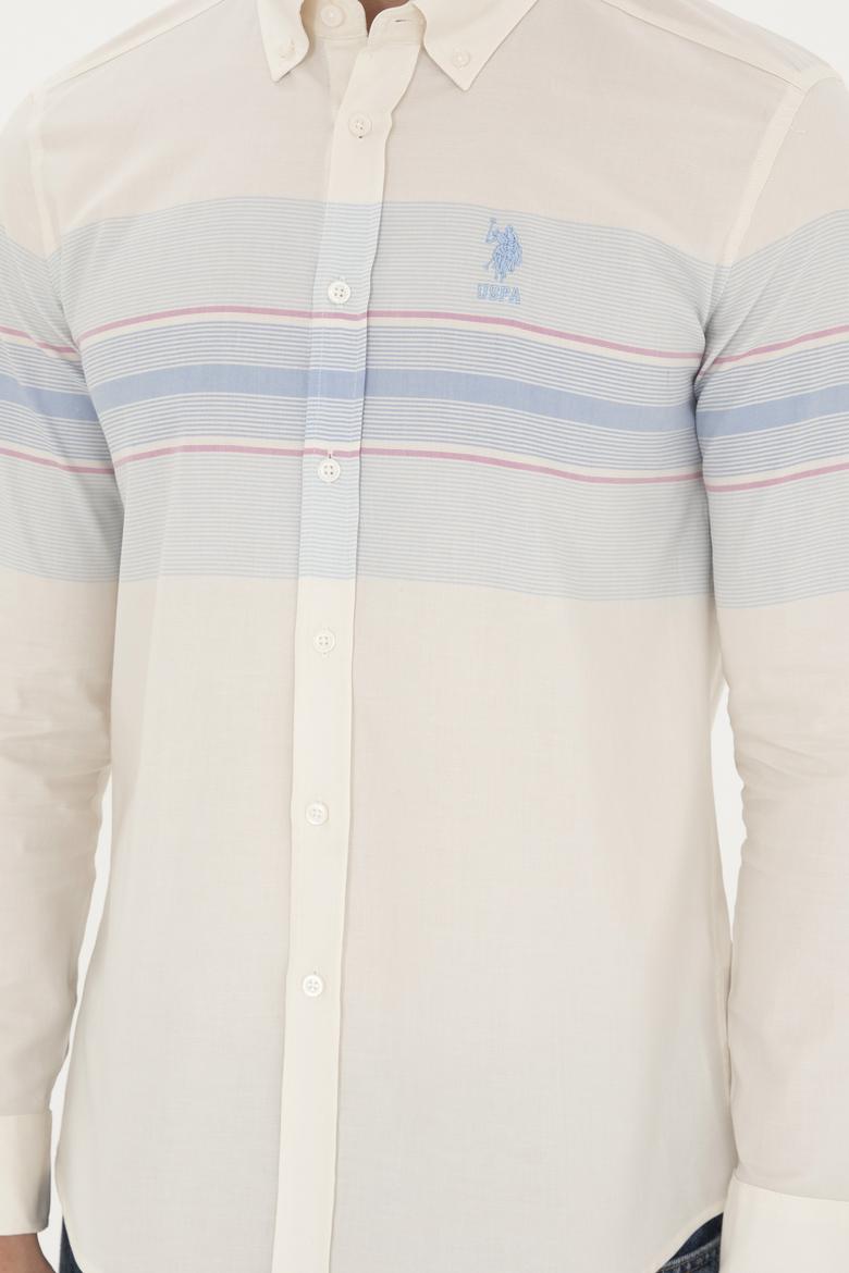 Erkek Bej Gömlek - 50282877003