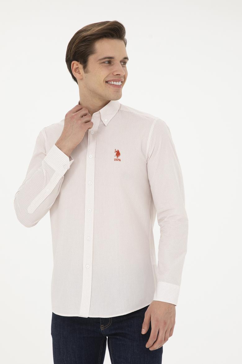 Erkek Pudra Uzun Kollu Gömlek - 50284894012