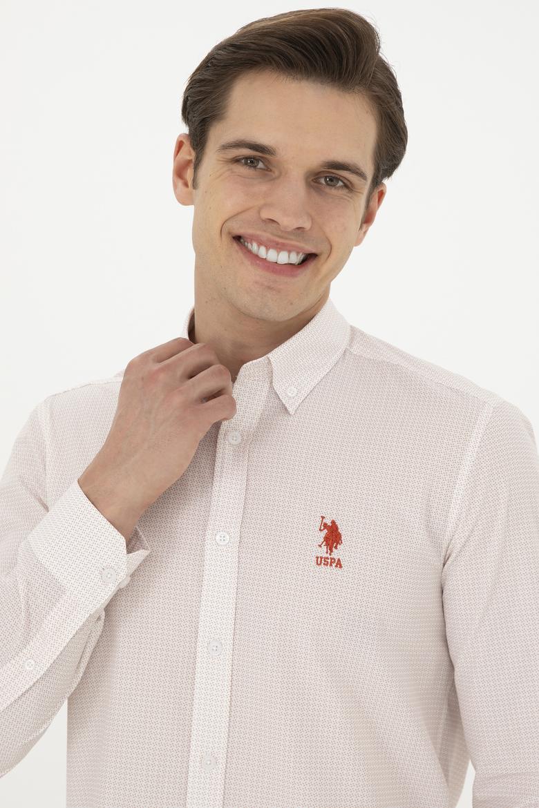 Erkek Pudra Uzun Kollu Gömlek - 50284894012