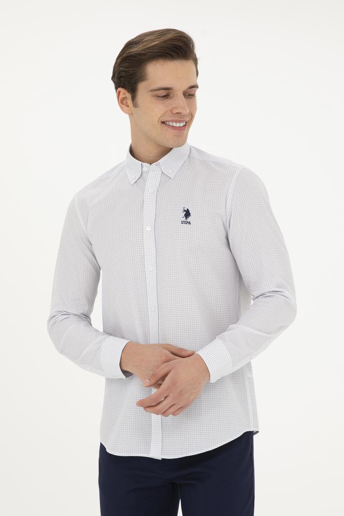 Erkek Lacivert Uzun Kollu Gömlek