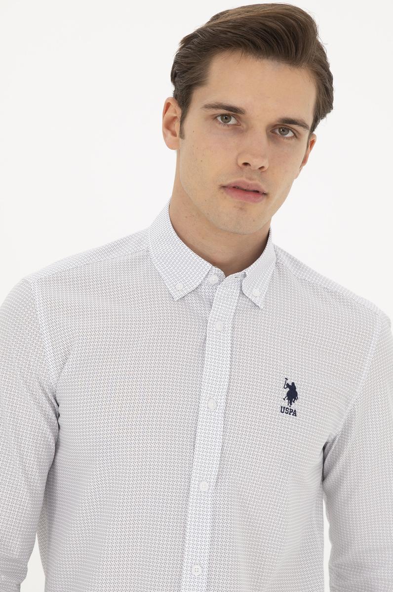 Erkek Lacivert Uzun Kollu Gömlek