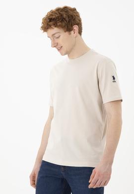 Erkek Taş Basic Tişört - 50284618107