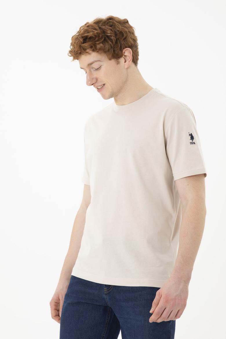 Erkek Taş Basic Tişört - 50284618107