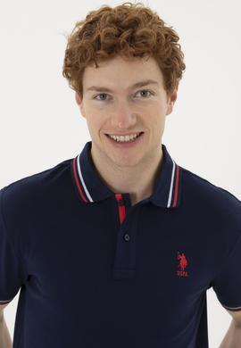 Erkek Lacivert Basic Tişört - 50284639024