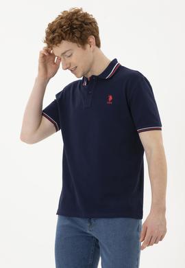 Erkek Lacivert Basic Tişört - 50284639024