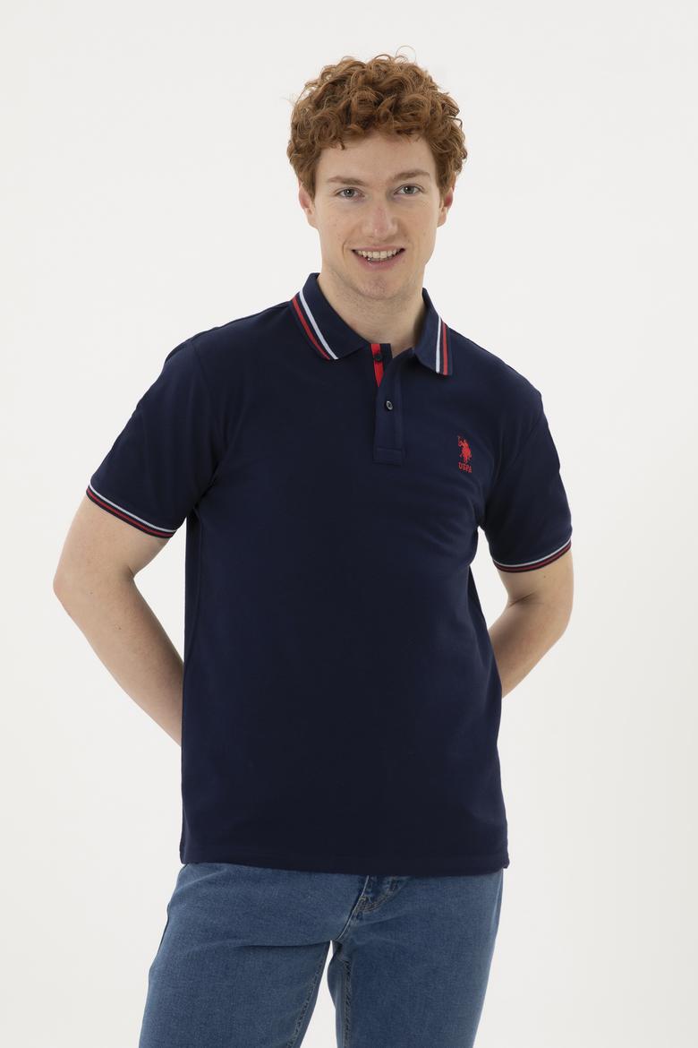 Erkek Lacivert Basic Tişört