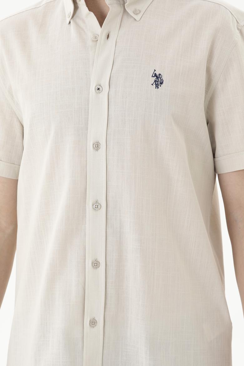 Erkek Taş Kısa Kollu Gömlek - 50288646025