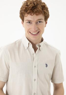 Erkek Taş Kısa Kollu Gömlek - 50288646025