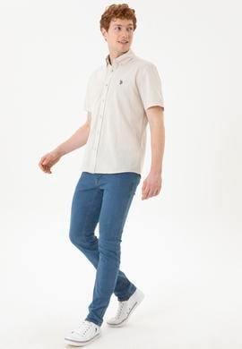 Erkek Taş Kısa Kollu Gömlek - 50288646025
