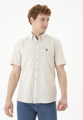 Erkek Taş Kısa Kollu Gömlek - 50288646025