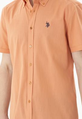 Erkek Kiremit Kısa Kollu Gömlek - 50288646043