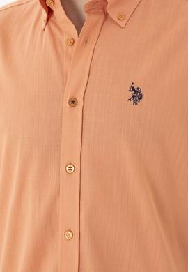 Erkek Kiremit Kısa Kollu Gömlek - 50288646043