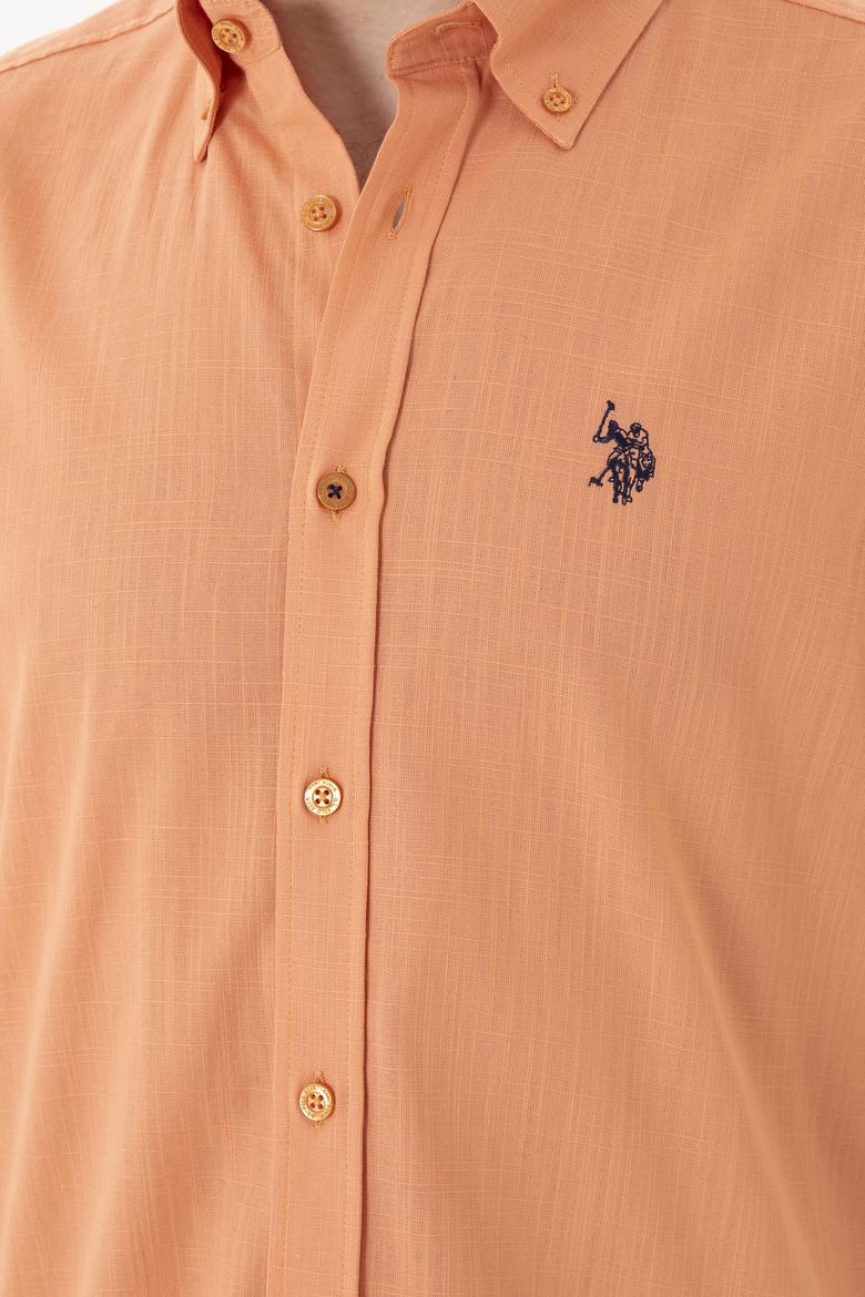 Erkek Kiremit Kısa Kollu Gömlek - 50288646043