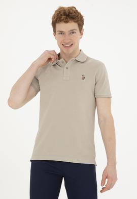 Erkek Haki Basic Tişört - 50267944040