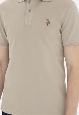 Erkek Haki Basic Tişört - 50267944040