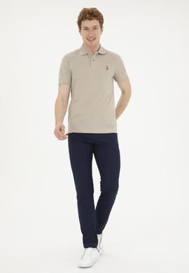 Erkek Haki Basic Tişört - 50267944040