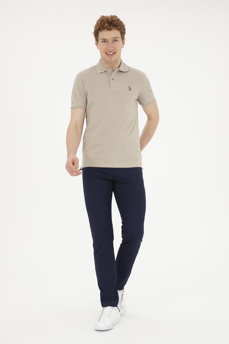 Erkek Haki Basic Tişört - 50267944040