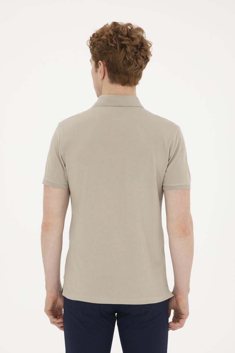 Erkek Haki Basic Tişört - 50267944040