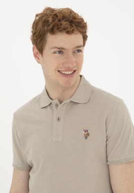 Erkek Haki Basic Tişört - 50267944040