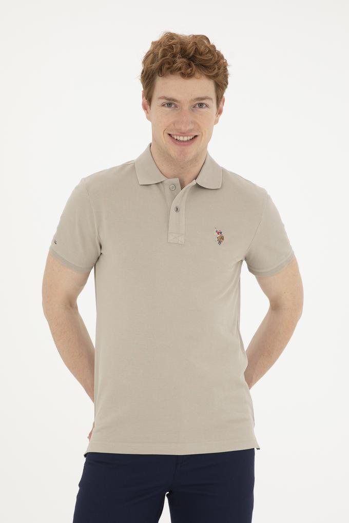 Erkek Haki Basic Tişört