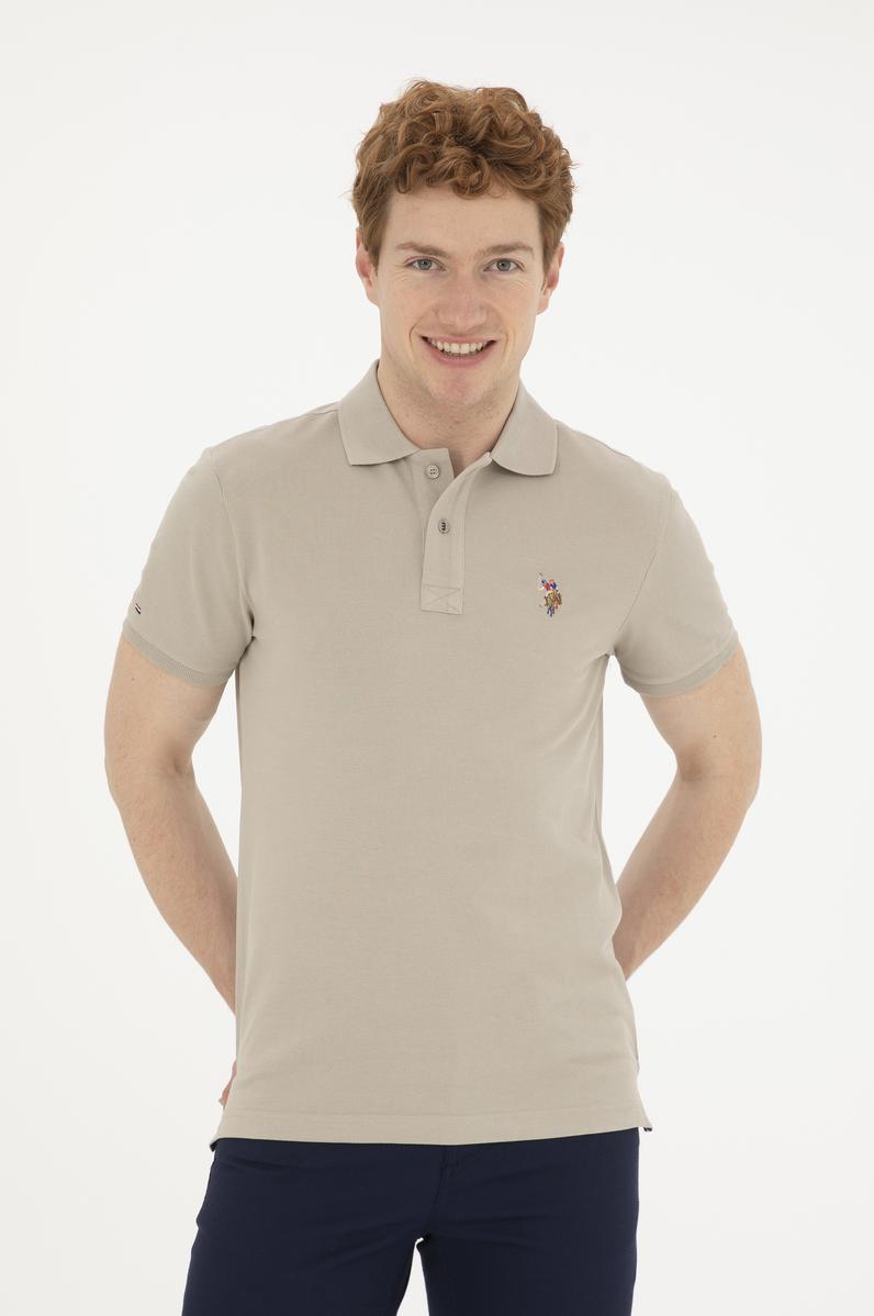 Erkek Haki Basic Tişört