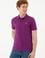 Erkek Mor Basic Tişört